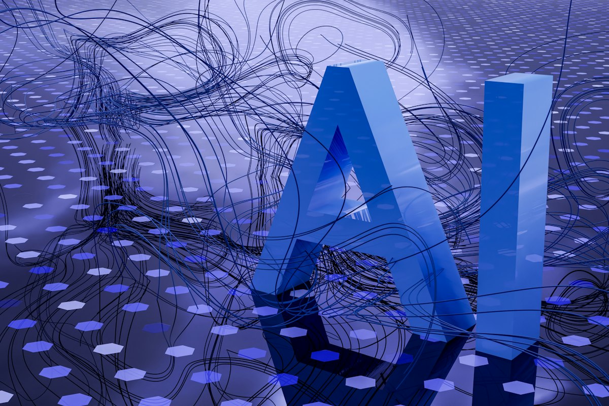 AI chatbot concept for automated customer support